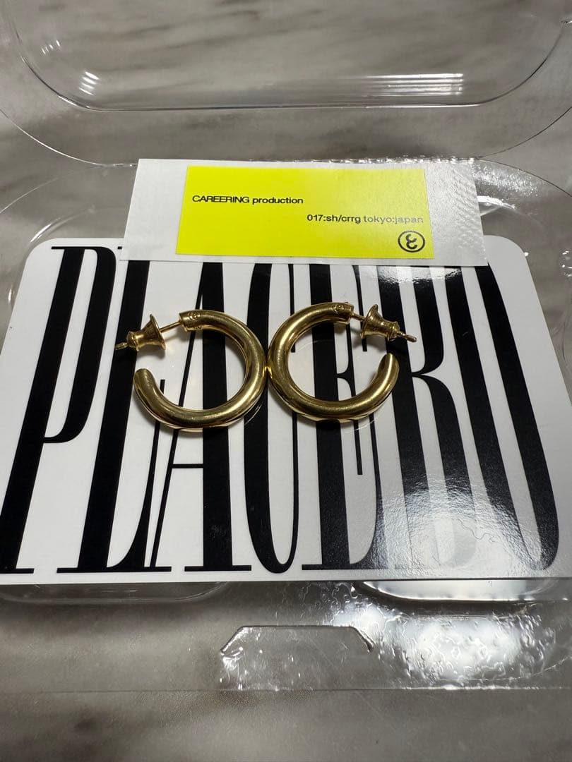CAREERING プラシーボピアス - PLACEBO 501 ゴールド