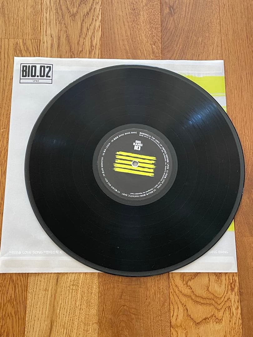 BIGBANG LPレコード 限定盤