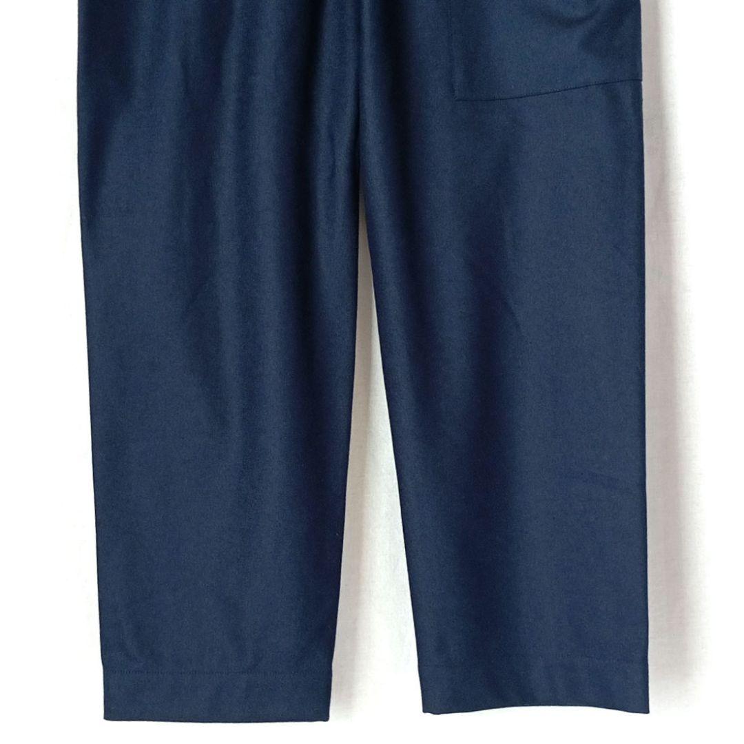 美品◆SOFIE D'HOORE ソフィードール　ウール イージーパンツ 片ポケ