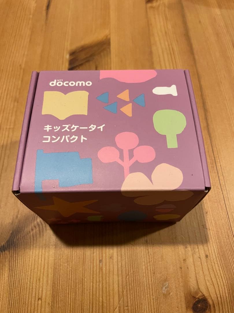 【美品】docomo キッズケータイ コンパクト SK-41D ラベンダー