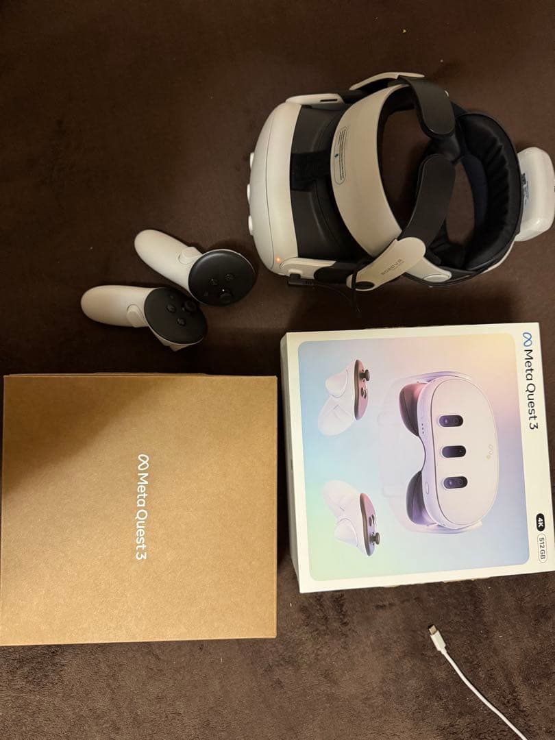  Quest 3 512GB 4K VRヘッドセット