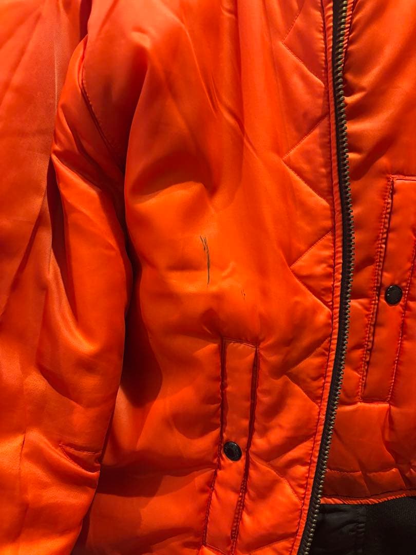 AVIREX USA MA-1フライトジャケット ブラック