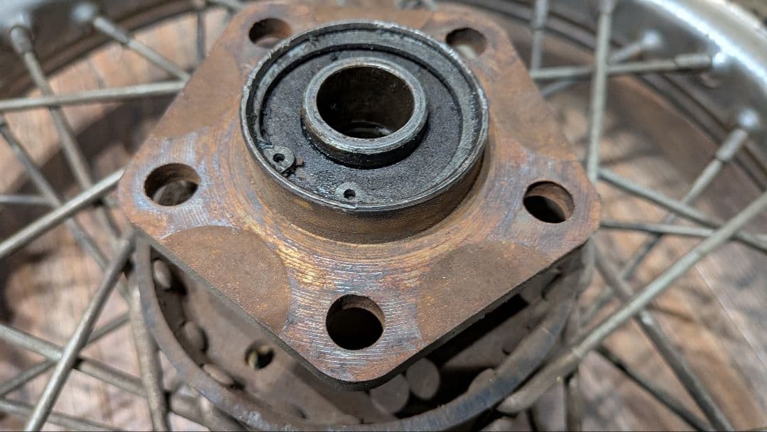 No346 ハーレー ショベル リアホイール