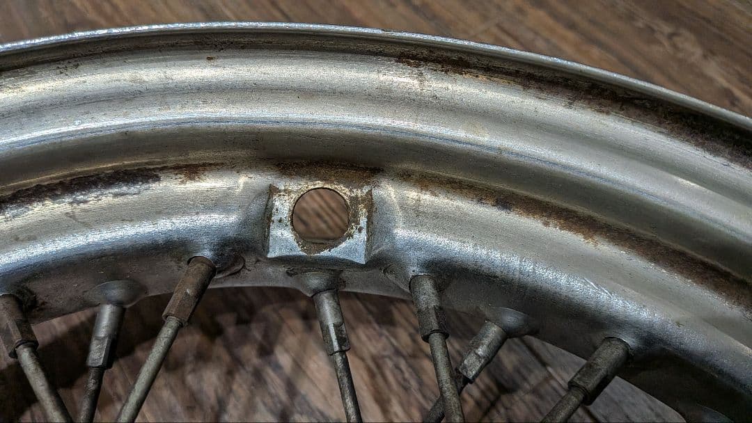 No346 ハーレー ショベル リアホイール