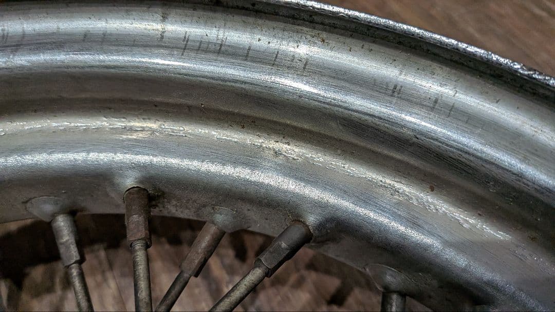 No346 ハーレー ショベル リアホイール