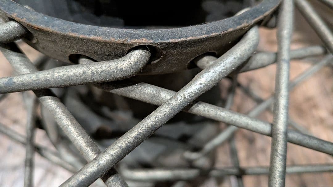 No346 ハーレー ショベル リアホイール