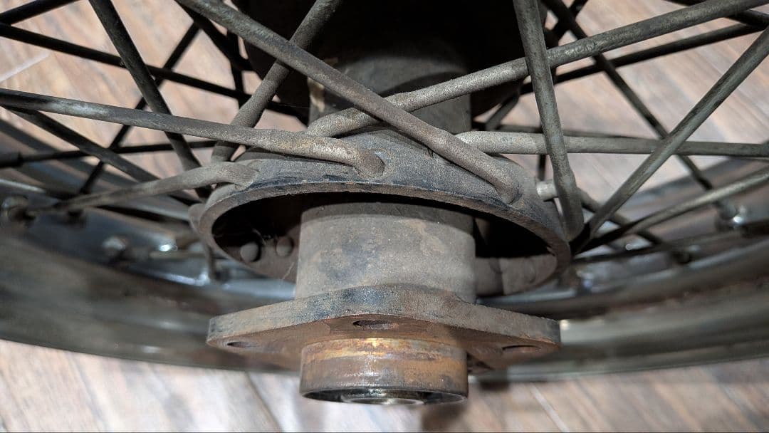 No346 ハーレー ショベル リアホイール