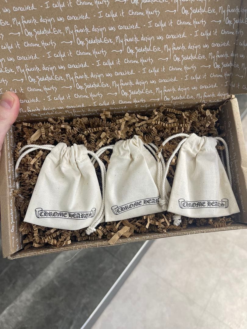 ぺ*ん様 特別価格Chrome Hearts白 シリコンピアス クロムハーツ