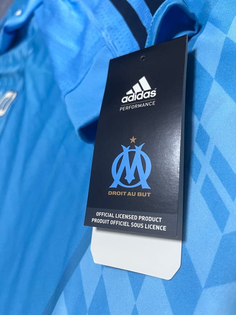 【adidas】09/10マルセイユ アウェイ　モリエンテス 23 長袖シャツ
