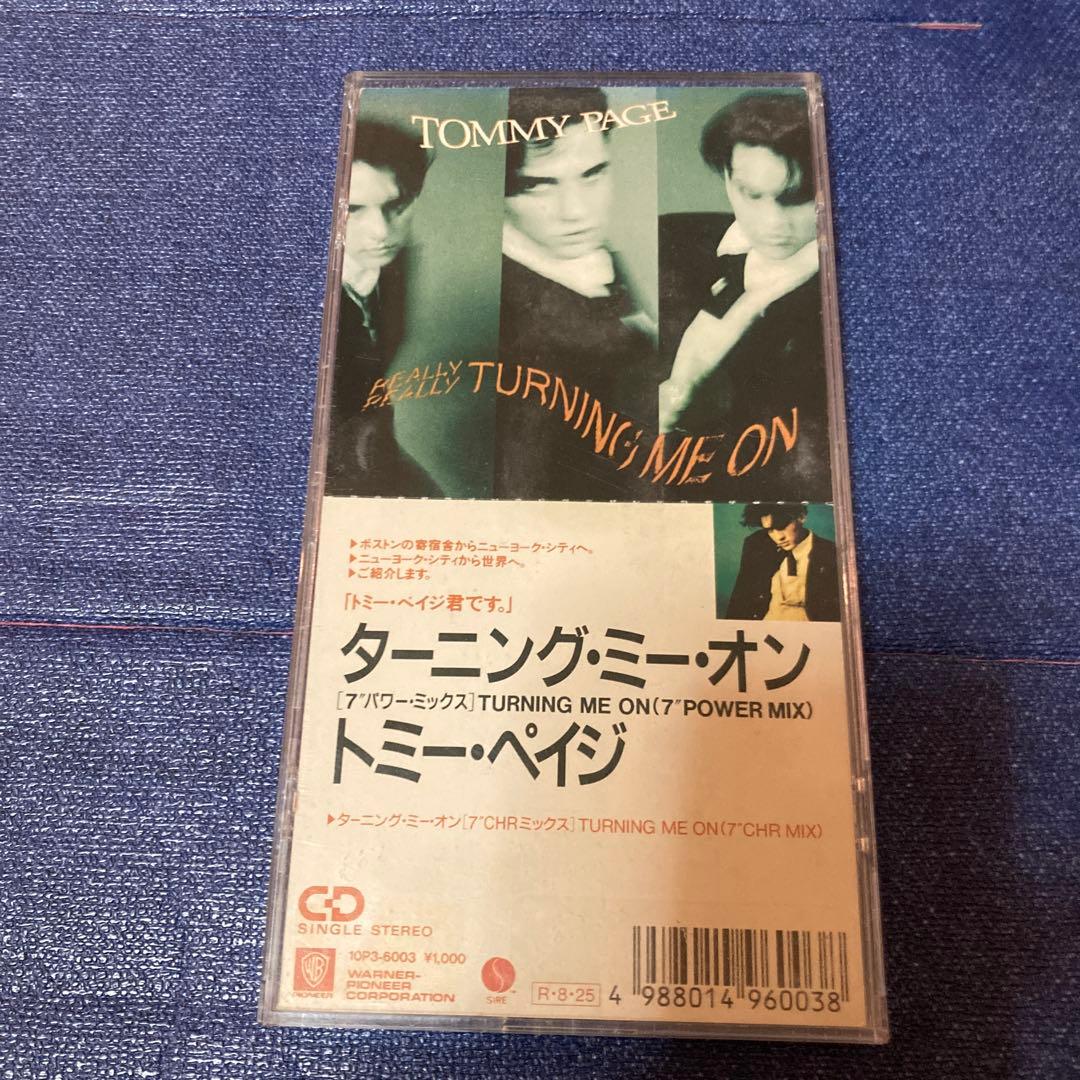 トミー・ペイジ  PAGE ターンイング　8センチ8cmシングルCD