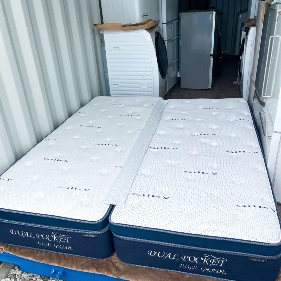 取付無料！ニトリ デュアルポケットハイグレード ポケットコイルクイーンマットレス