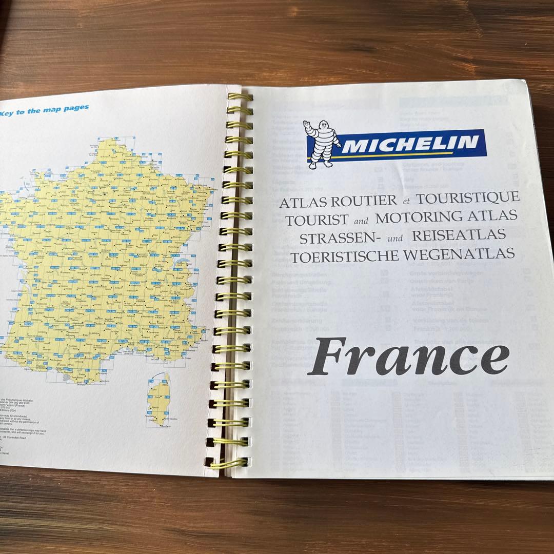 MICHELIN フランス 観光・運転用地図