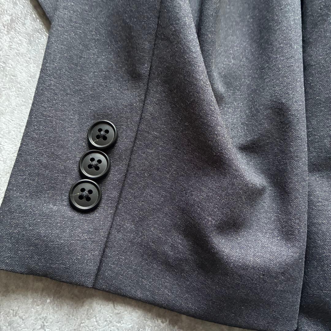 タグ付　XL UNIQLO 感動ジャケット セットアップ スーツ グレー系