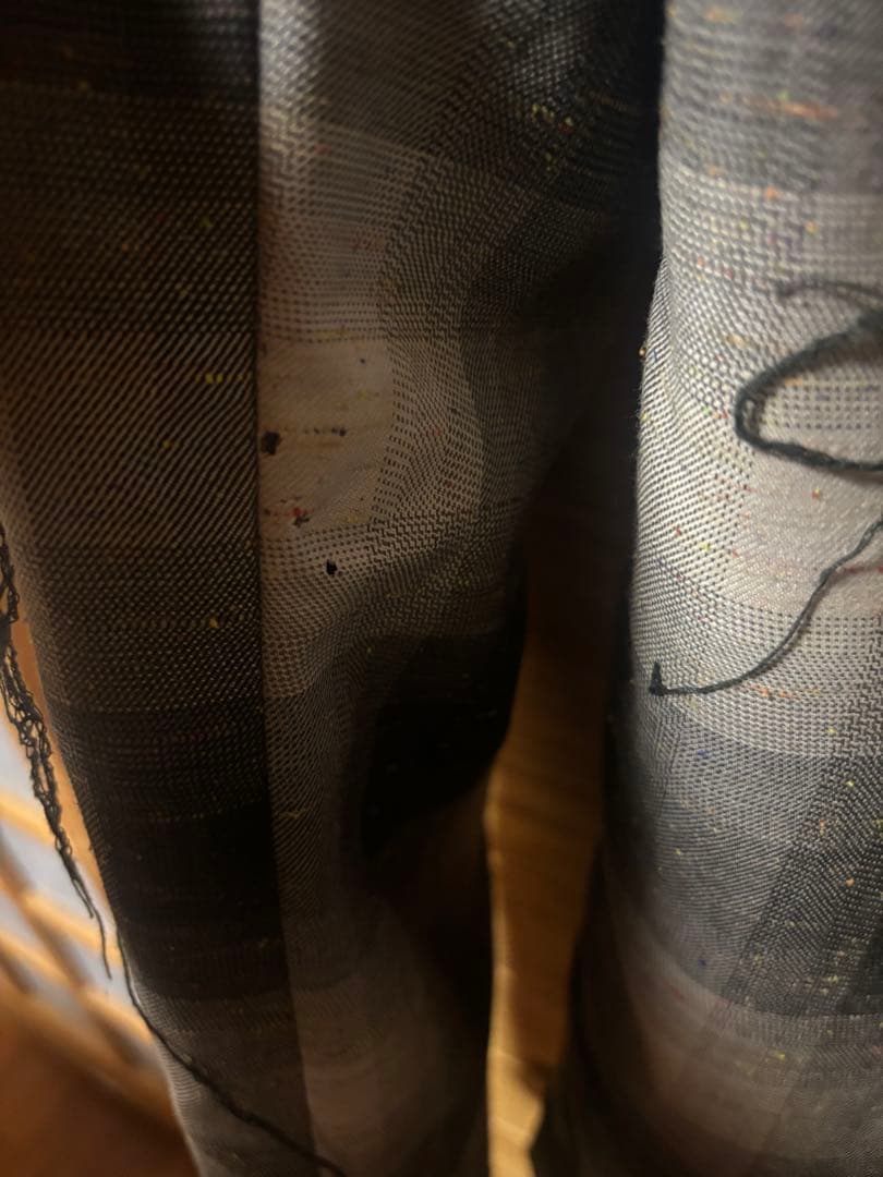 パンツ MASU RAINBOW DUST FLARE PANTS BLACK 46