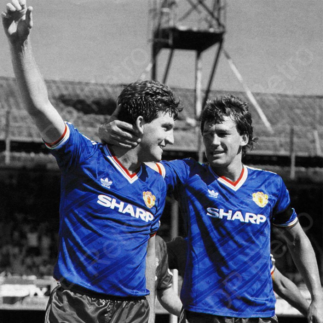 【激レア】adidas マンチェスターユナイテッド アウェイ 86-88 長袖L