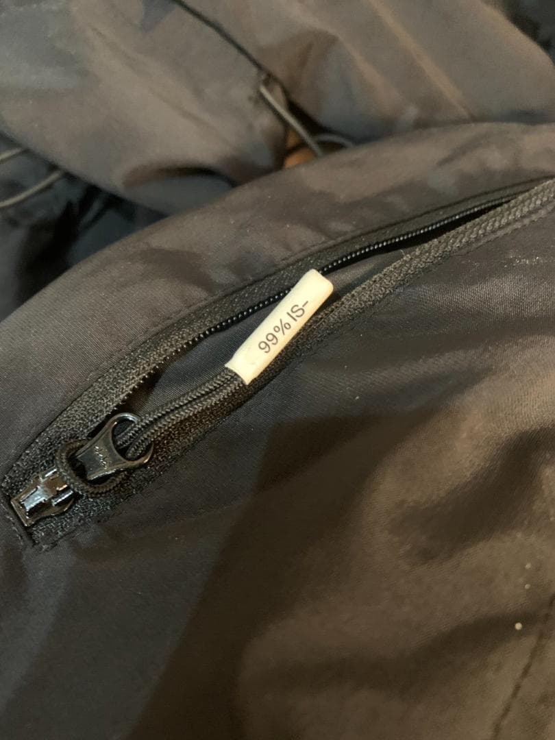 99%IS GOBCHANG ナイロンパンツ サイズ4 ブラック