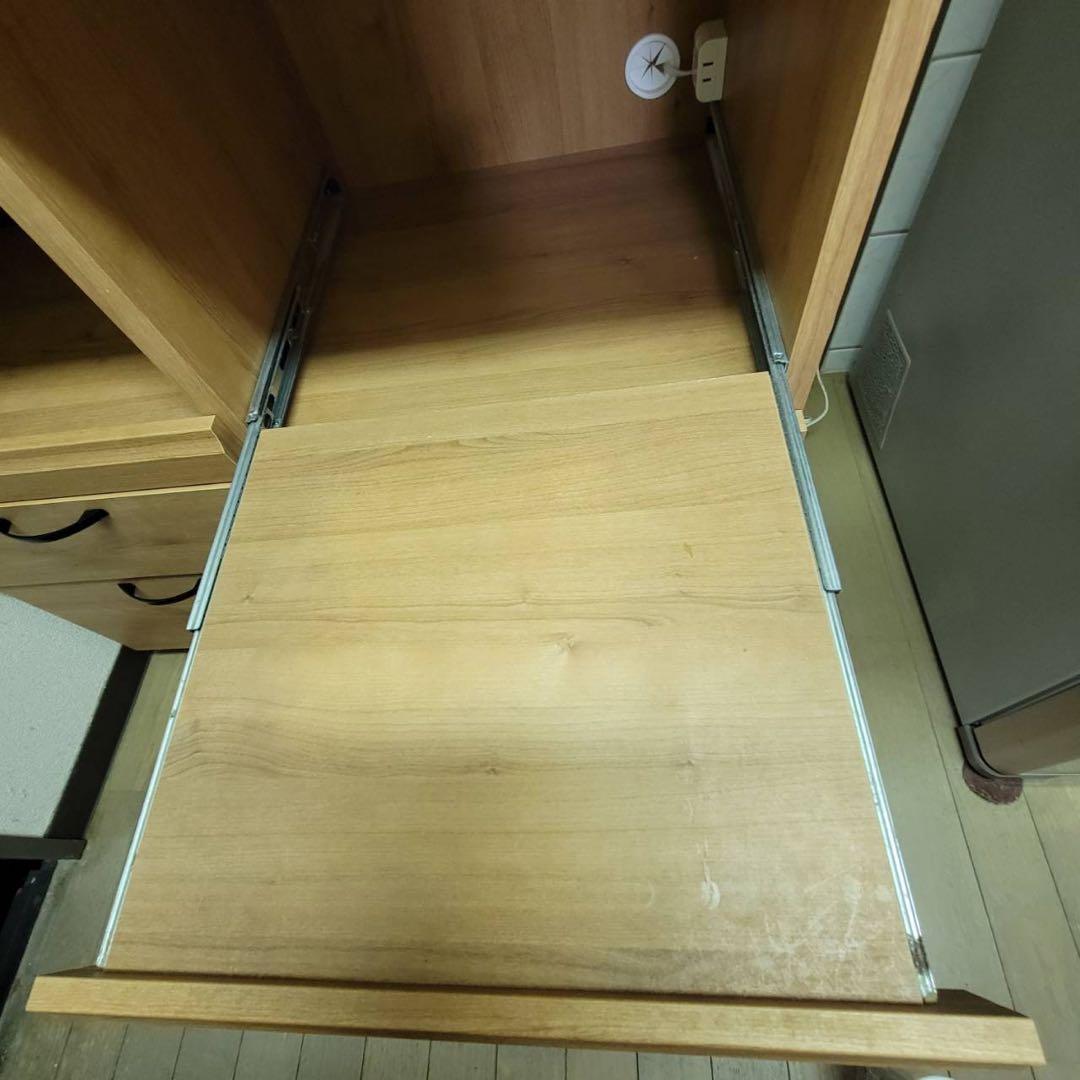 【ベランダ】B-COMPANY 食器棚　日本製