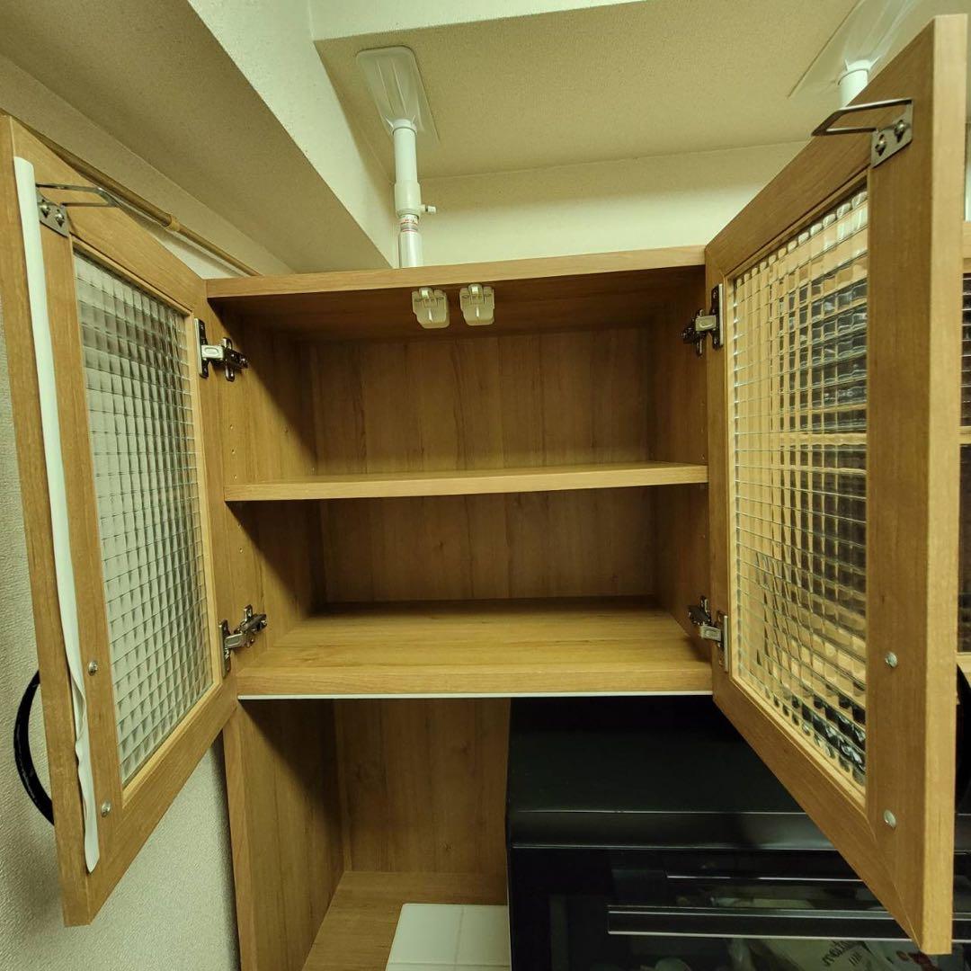 【ベランダ】B-COMPANY 食器棚　日本製