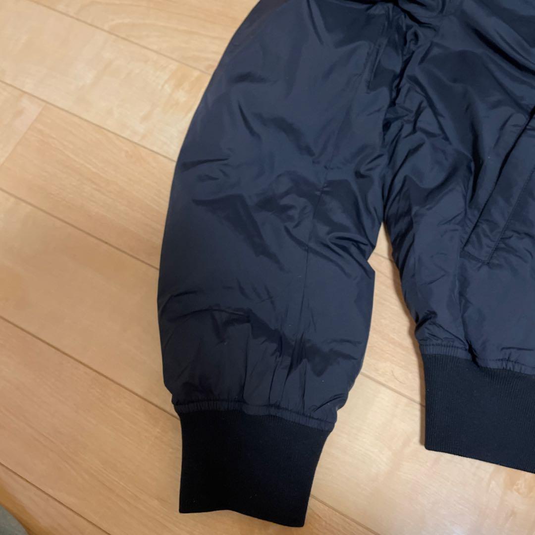 新品　MUJI Labo MA-1 ダウンブルゾン M 黒