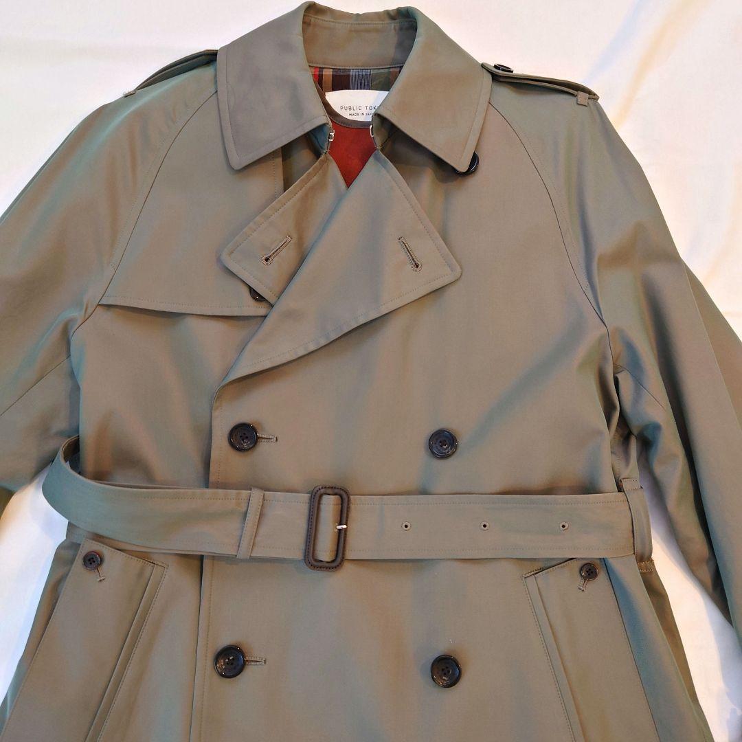 ■PUBLIC TOKYO■ ロングトレンチコート（ライナー付き）