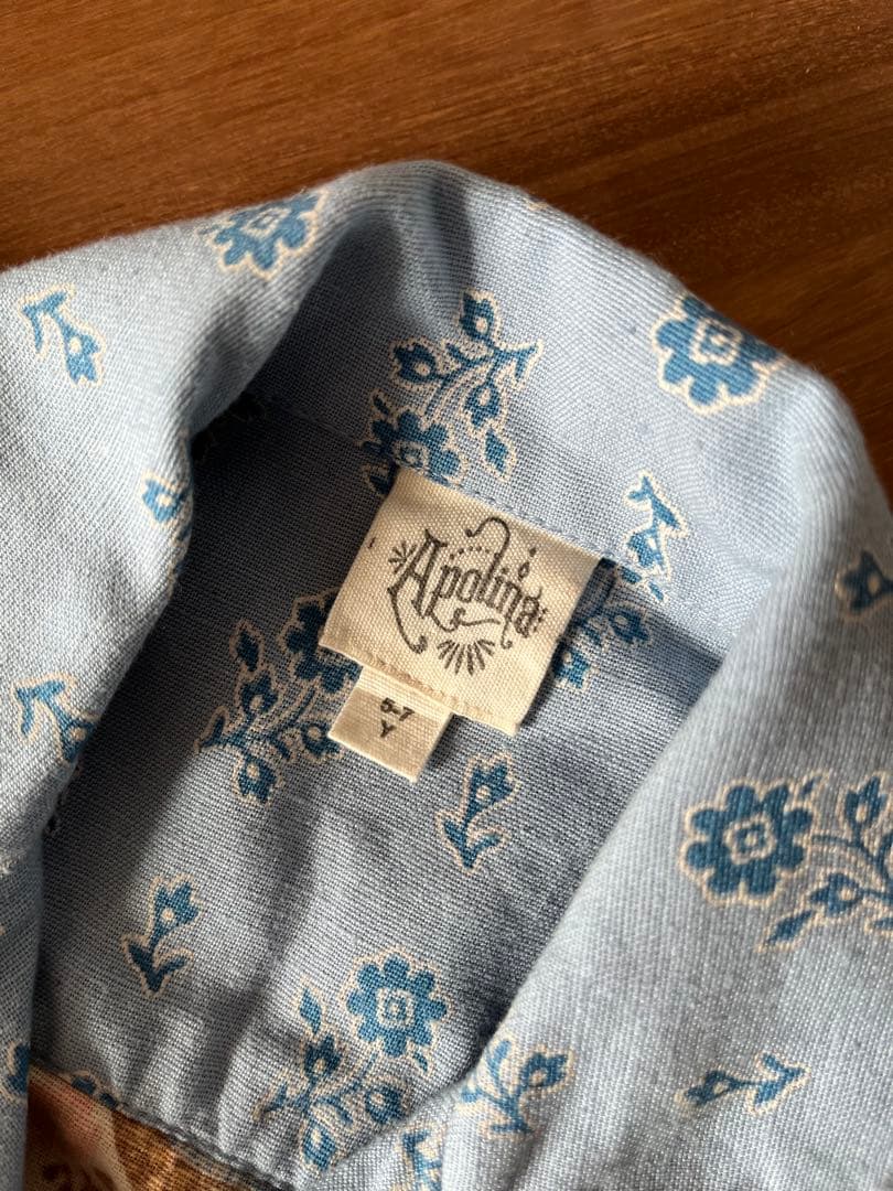 ワンピース 2024AW Apolina Elvi Shirtdress 5-7y