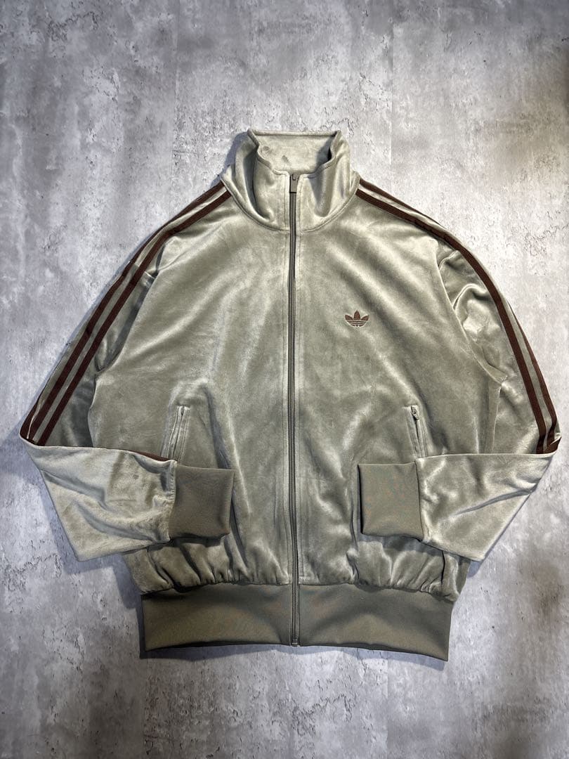 美品 adidas ファイヤーバード ベロア トラックジャケット ジャージ