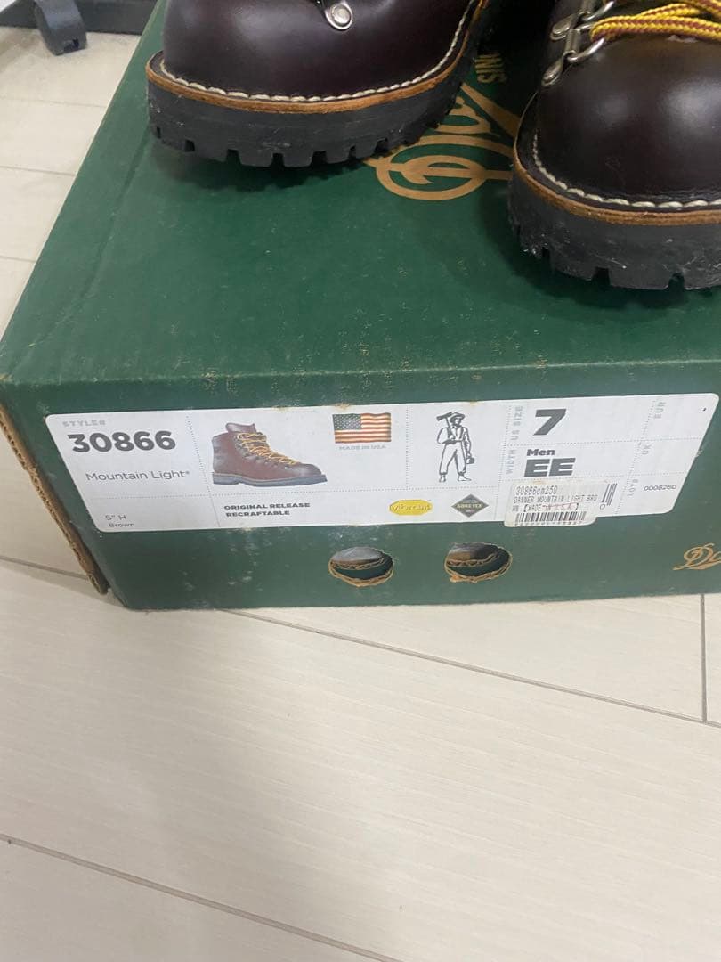 Danner ダークブラウン マウンテンライト