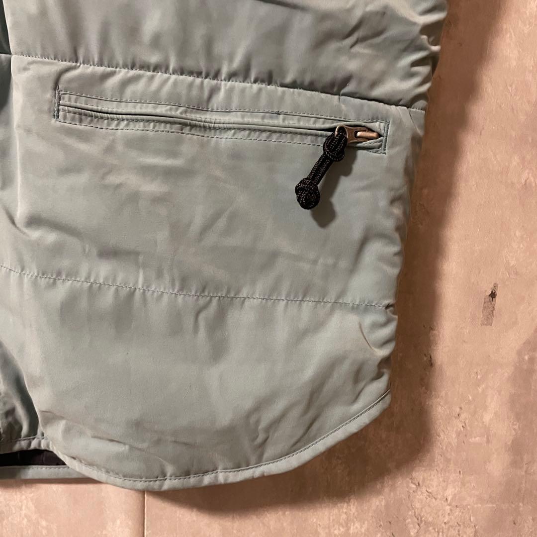 Burtonバートンスキーウェアスノーボードジャケットボアベスト水色青ブルー希少