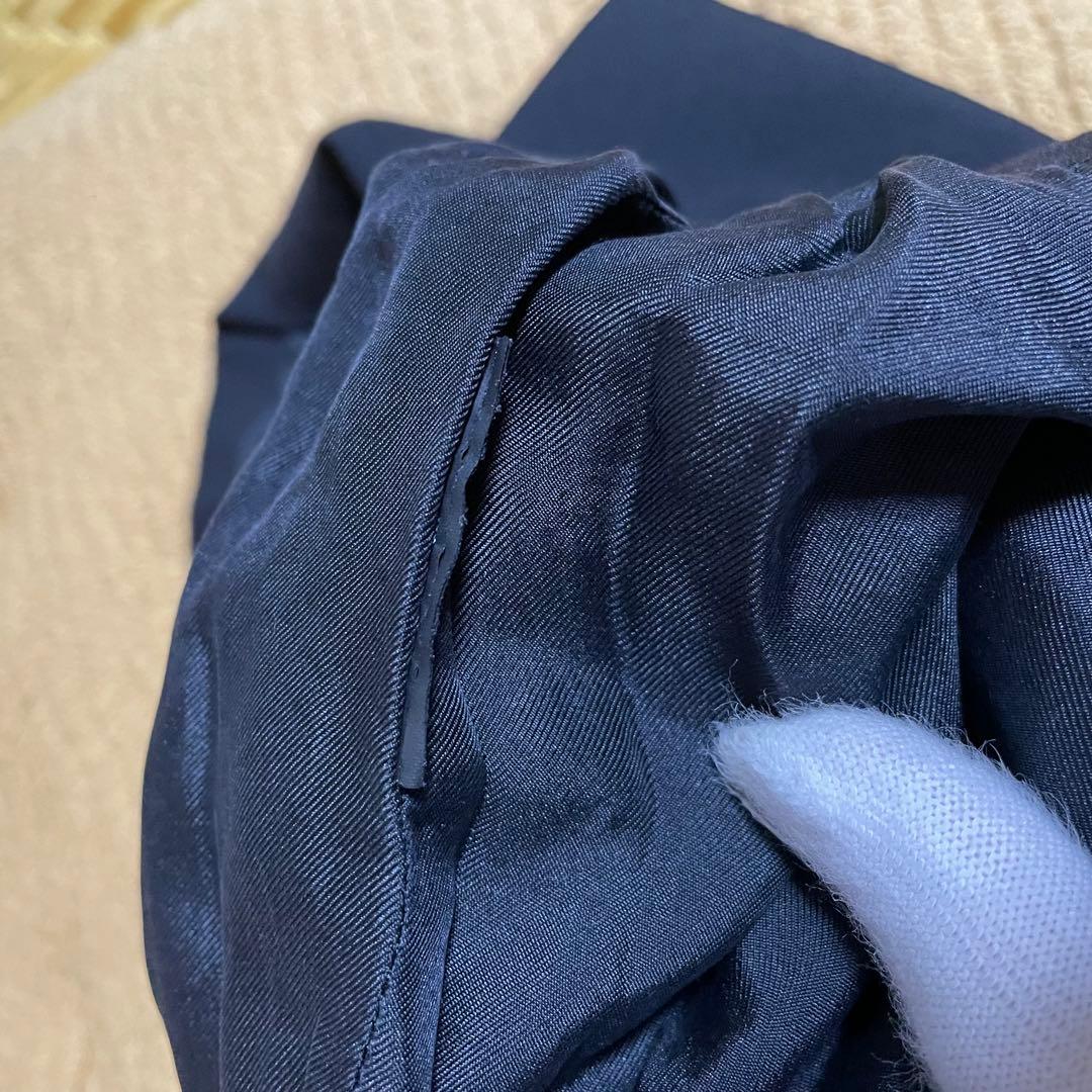 SAINT LAURENT サンローラン ブラック 紋章 ポケット スカート