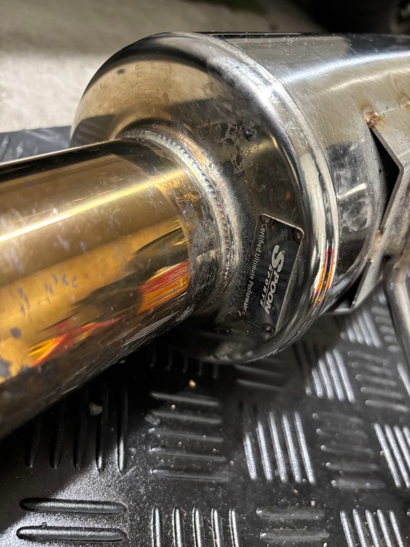 SPOON N1マフラー EK9 バッフル付き