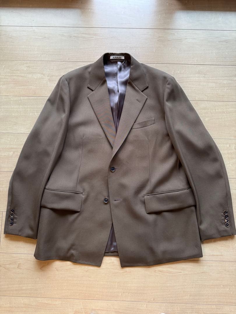 スーツ AURALEE 23SS LIGHT WOOL JACKET & PANTS