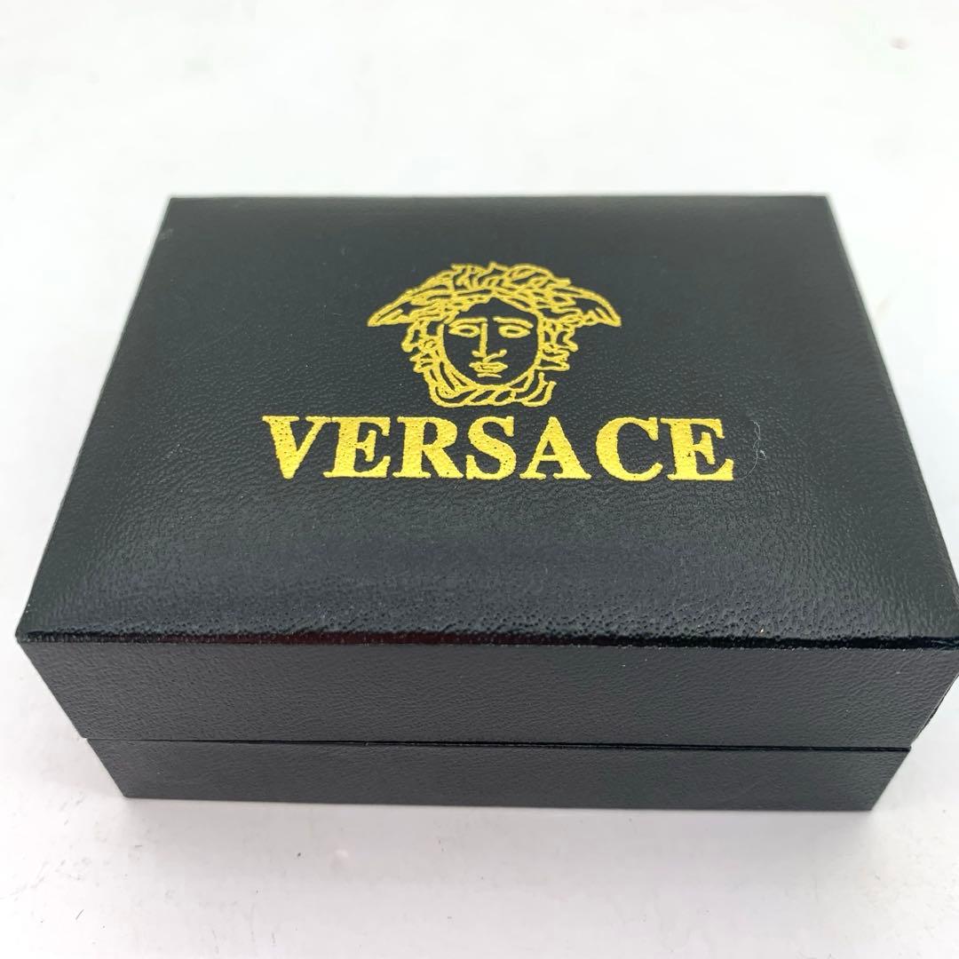 ジャンニヴェルサーチGIANNI VERSACE ネクタイピンブラックゴールド