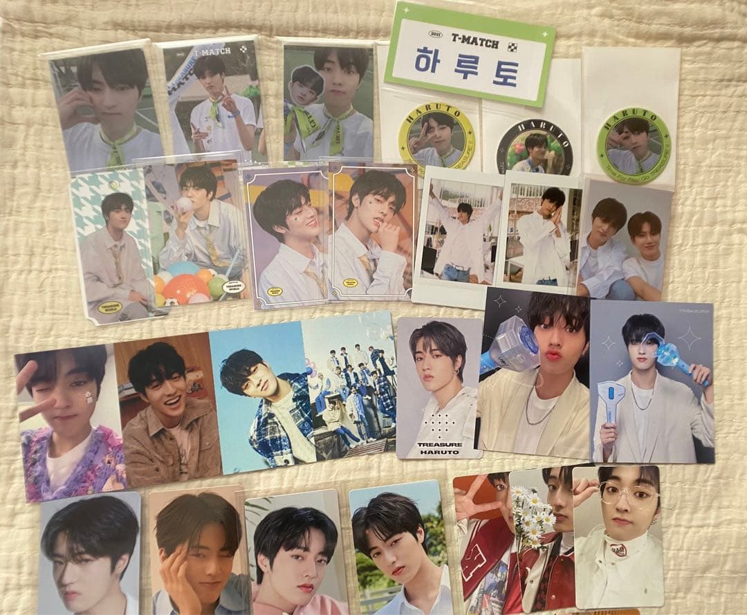 TREASURE ハルトセット トレカ ポスカ マニョ ygselectシーグリ