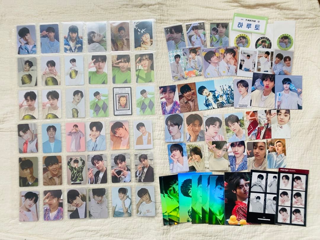 TREASURE ハルトセット トレカ ポスカ マニョ ygselectシーグリ