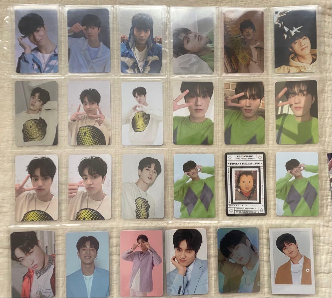 TREASURE ハルトセット トレカ ポスカ マニョ ygselectシーグリ