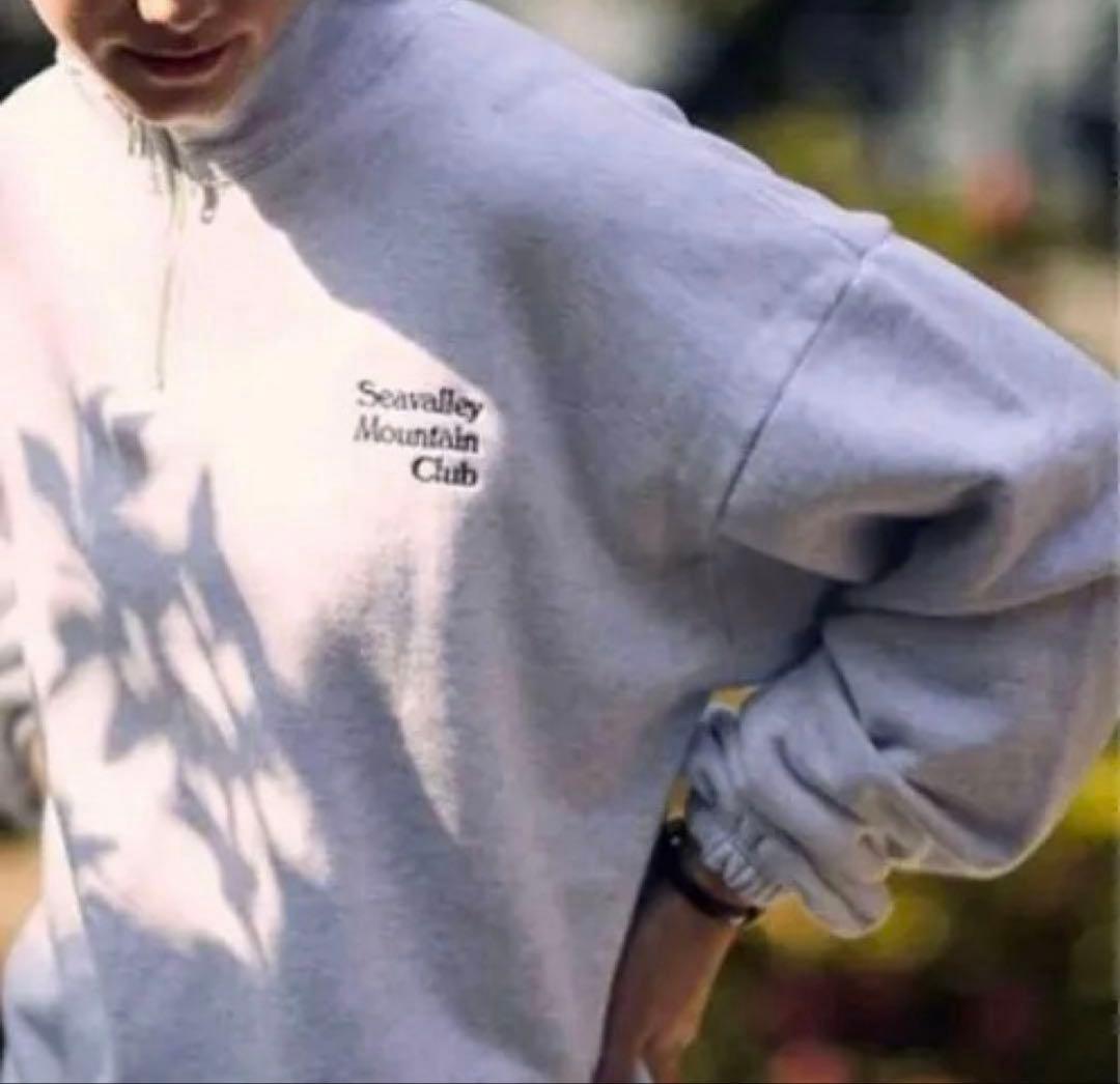 Sea Seavalley Mountain Clubハーフジップ スウェット