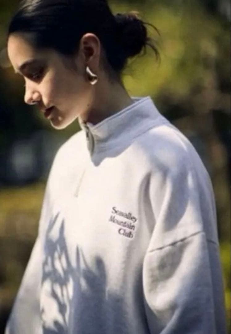 Sea Seavalley Mountain Clubハーフジップ スウェット