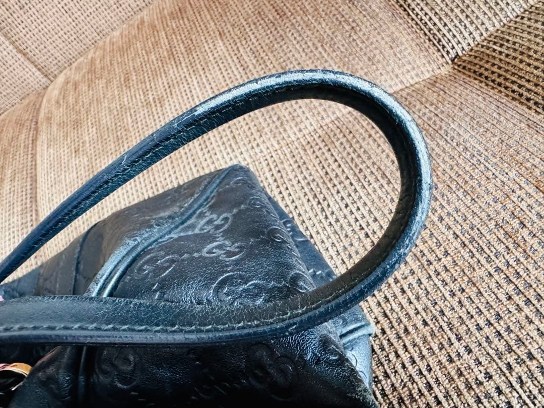 [最終値下げ]GUCCI グッチ グッチシマ トートバッグ レザー