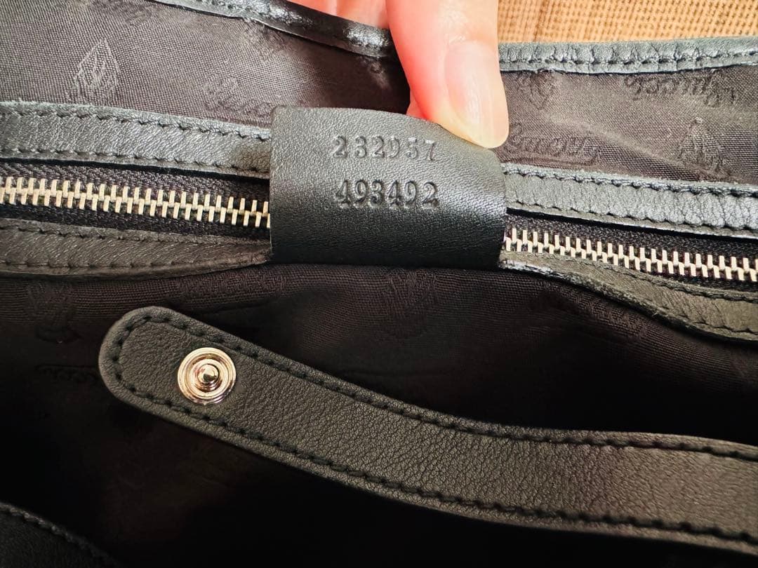 [最終値下げ]GUCCI グッチ グッチシマ トートバッグ レザー