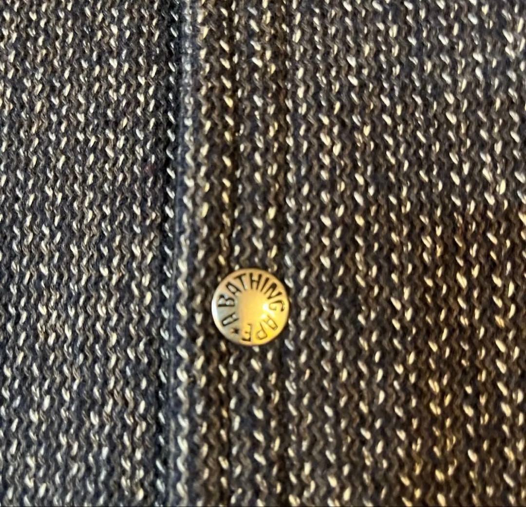 ☑️初期A BATHING APE ブラウンズビーチジャケット ビーチクロス