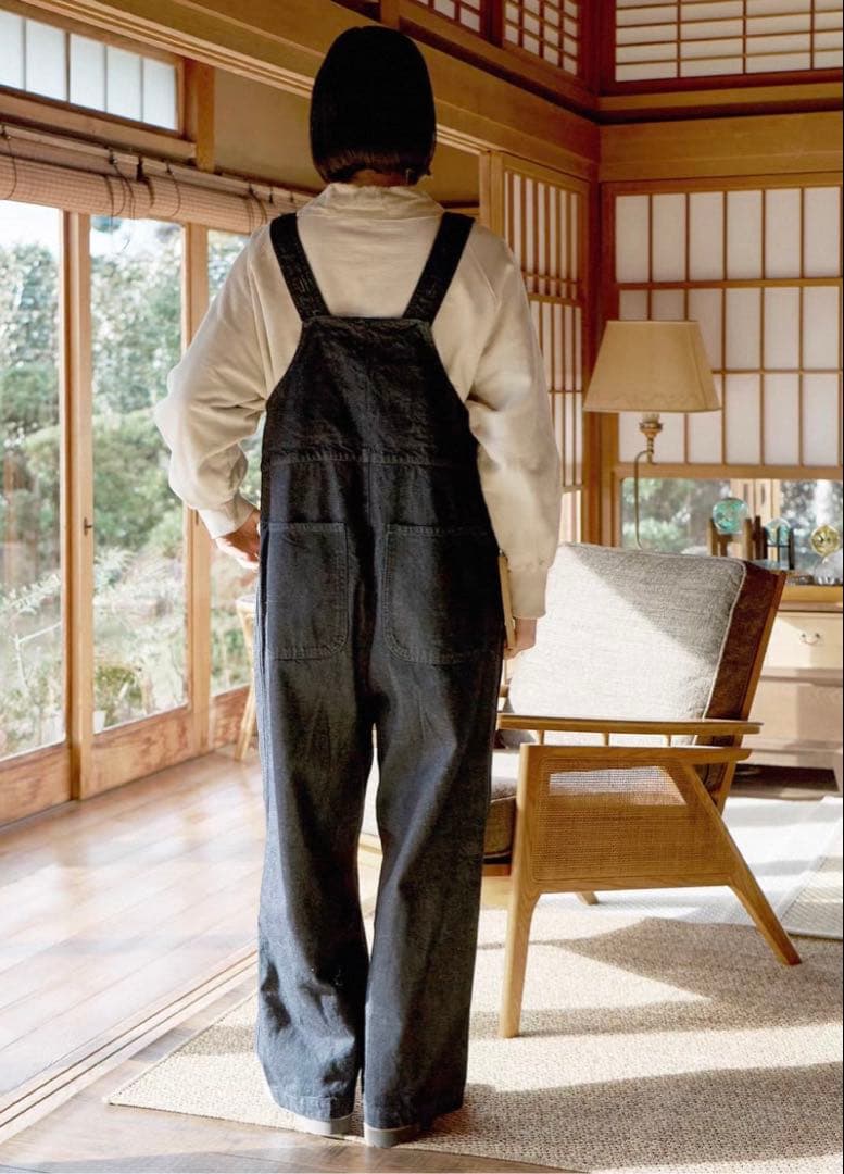 nest Robe デッキサロペット デニム オーバーオール ナチュラル