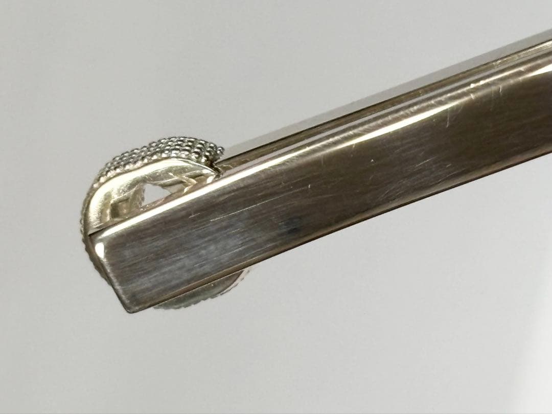 GUCCI グッチ ネクタイピン シルバー インターロッキングG AG925