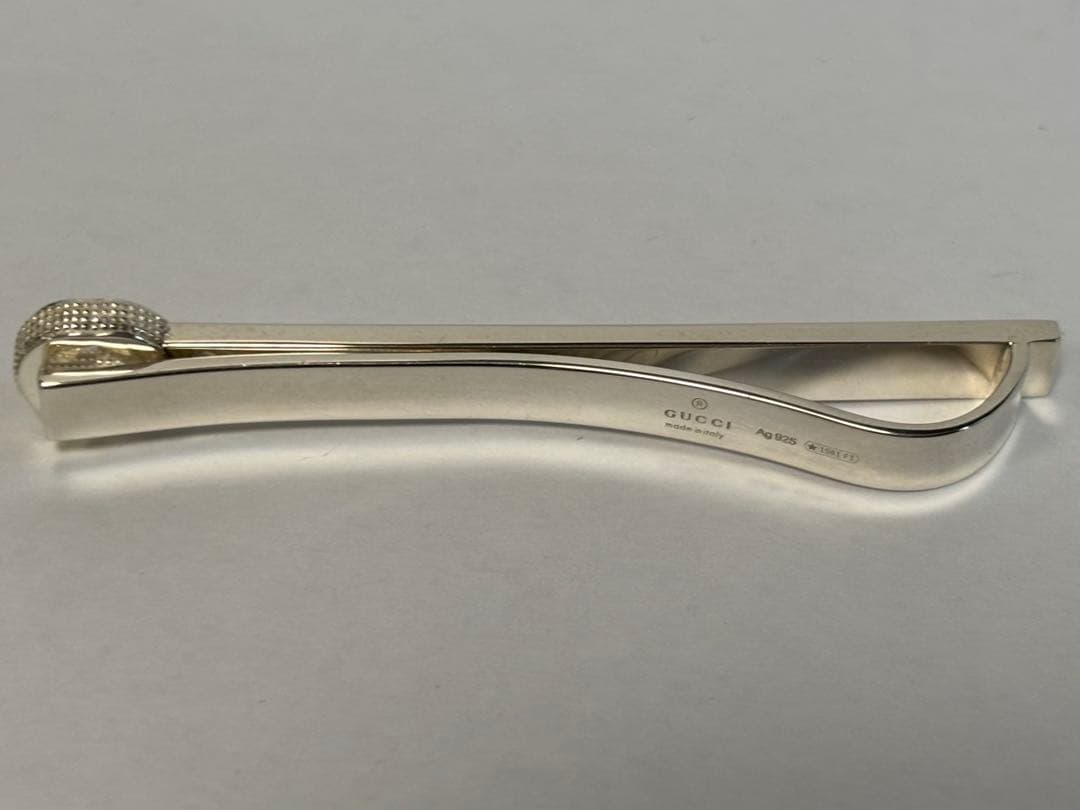 GUCCI グッチ ネクタイピン シルバー インターロッキングG AG925