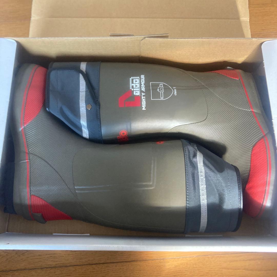 マイティアーマーNS 25.5センチ　スパイク長靴　林業