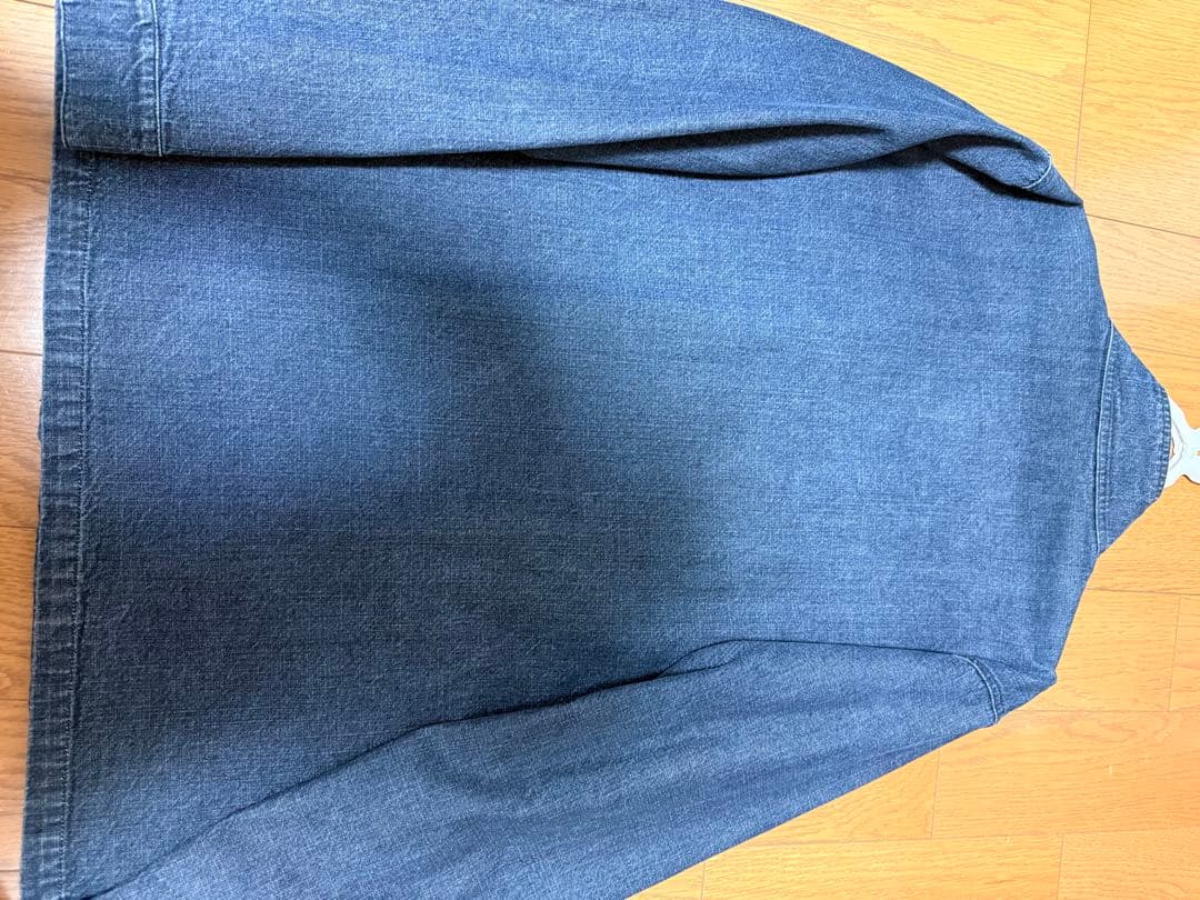 A.P.C. デニムブルー ジップアップジャケット サイズ3