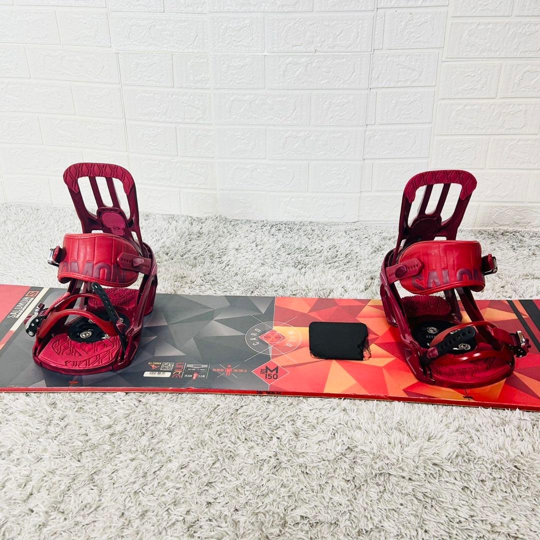【初心者おすすめ】サロモン WILDCARD 150cm スノーボード セット