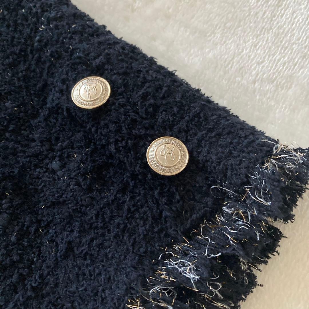 【新品】gelato pique JOEL ROBUCHONツイードワンピース