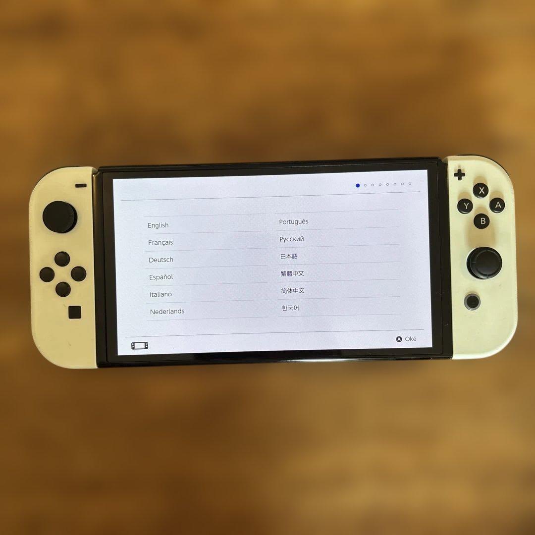 Nintendo switch 有機ELモデル 本体 付属品完備