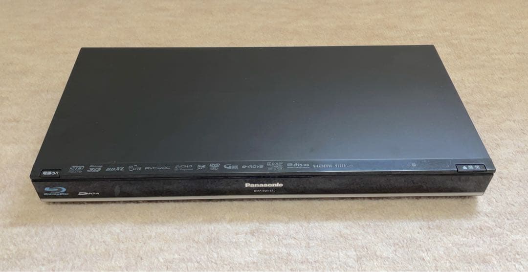 Panasonic DMR-BWT510 Blu-rayレコーダー 500GB