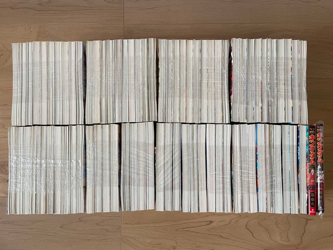 【裁断済】キングダム 1〜78巻 全巻セット コミック 漫画 自炊用